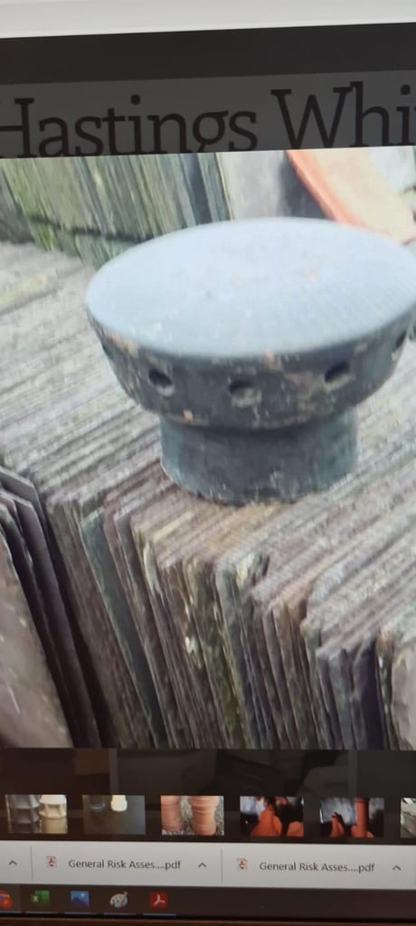 Bangor Blue Slates granite step scill roof ridge floor tiles chimney pot's 