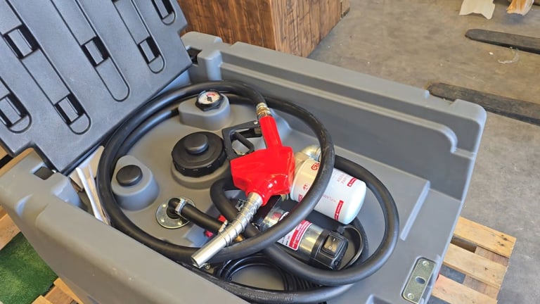 400lt fuel diesel bowser tank for vans pickups diggers jcb