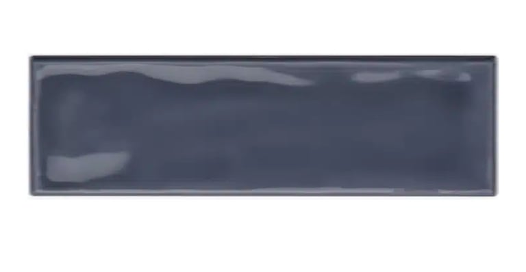 image for Johnson Tiles 1901 Trent Grey Blue Gloss Wall Tiles 24.5 x 7.5cm