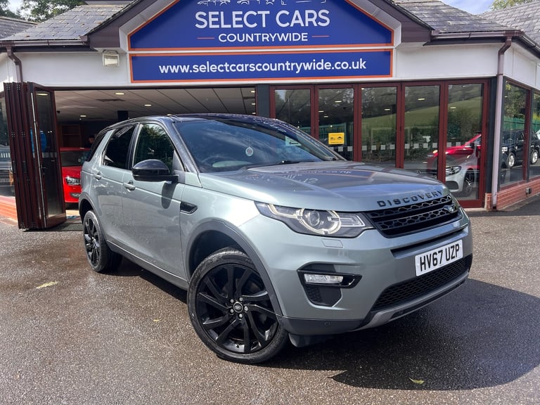 2017 Land Rover Discovery Sport 2.0 TD4 HSE Black SUV 5dr Diesel Auto 4WD Euro