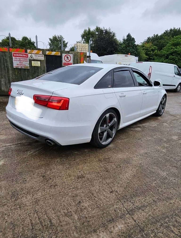 Audi a6 c7 2.0 tdi 2013 white BREAKING FOR PARTS 