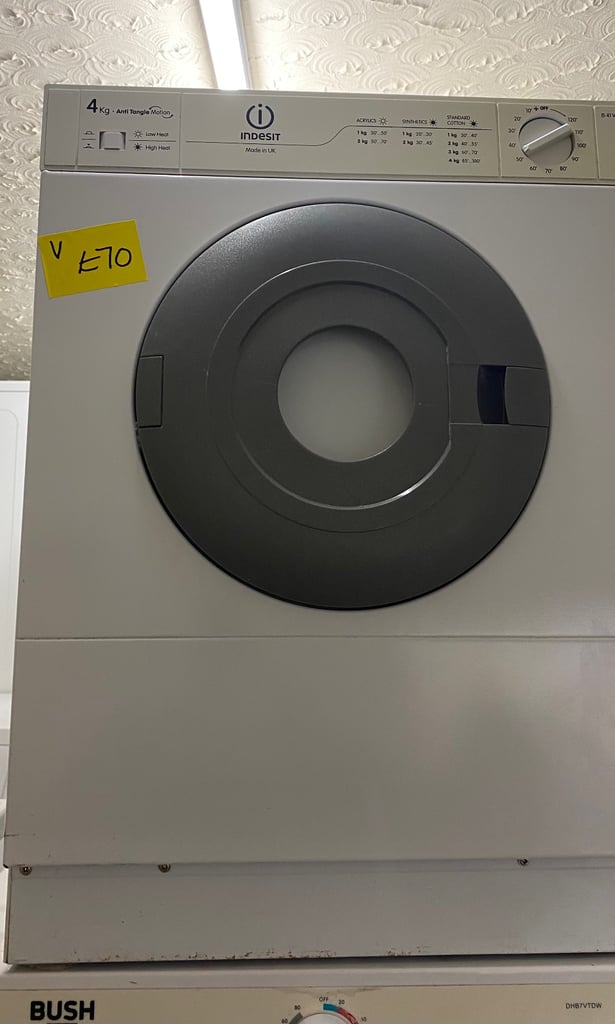 image for ☎️WHITE INDESIT 4KG VENTED MINI TUMBLE DRYER 