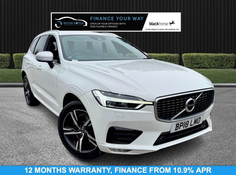 2018 18 VOLVO XC60 2.0 D4 R-DESIGN SUV 5DR DIESEL AUTO AWD EURO 6 (S/S) (190 PS)