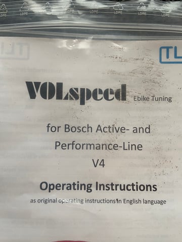 Volspeed V4 ebike tuning, in Consett, County Durham
