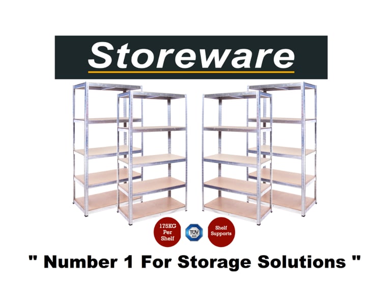 5 Tier Shelving Shelves Heavy Duty Racking