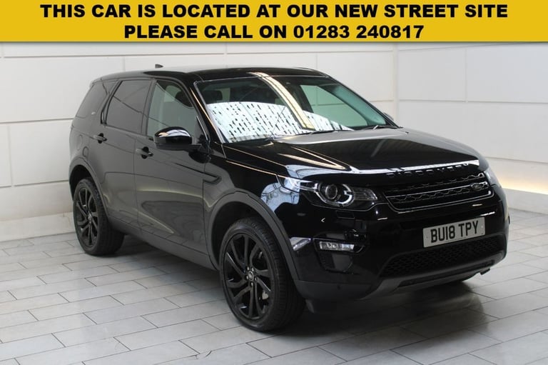 2018 Land Rover Discovery Sport 2.0 TD4 HSE Black SUV 5dr Diesel Auto 4WD Euro 6 (stop/start) (18...