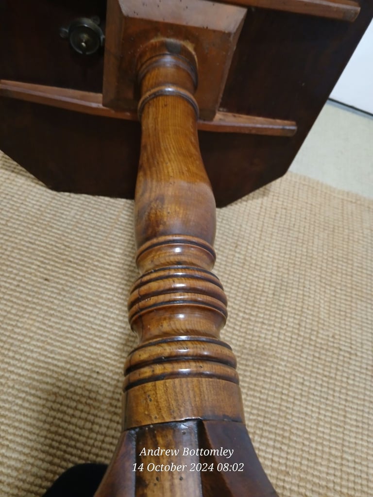 Georgian Mahogany Flip Side Table