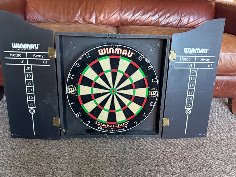 image for Winmau dartboard - vgc - cupboard - Sold subject to collection 