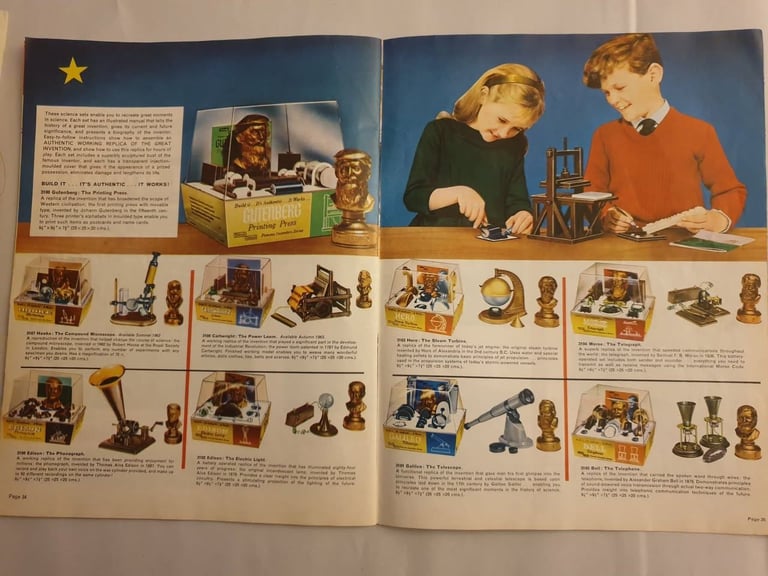 A 1963 Triang Railways Science Series Ninth Edition 44 page catalogue, £8, 