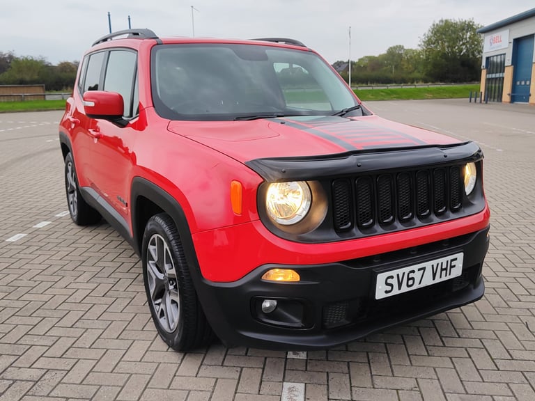 JEEP RENEGADE, NIGHT EAGLE EDITION, 1.6 DIESEL, LOW MILES, 12MONTHS MOT, SERVICE HISTORY 