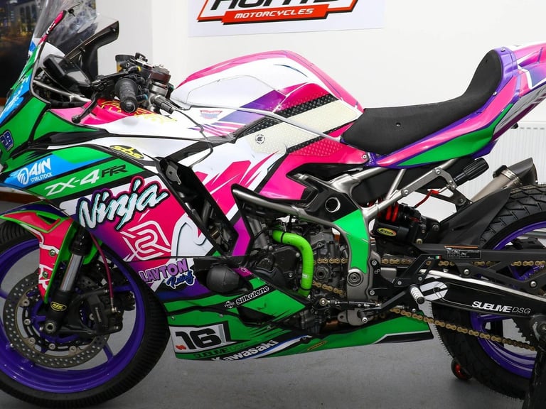2024 Kawasaki Ninja ZX-4RR Junior Supersport Race Bike. MSS Built. £10,995