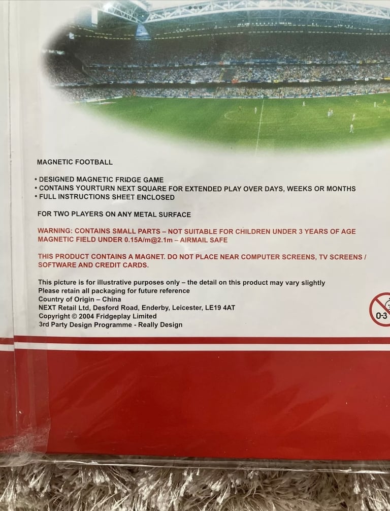 Next Magnetic football game, home office fun secret Santa gift stocking filler flatmates