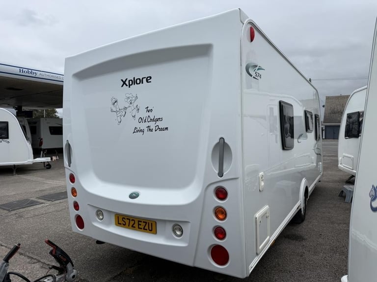 2014 ELDDIS Xplore 574 4 Berth fixed, single beds, motor mover