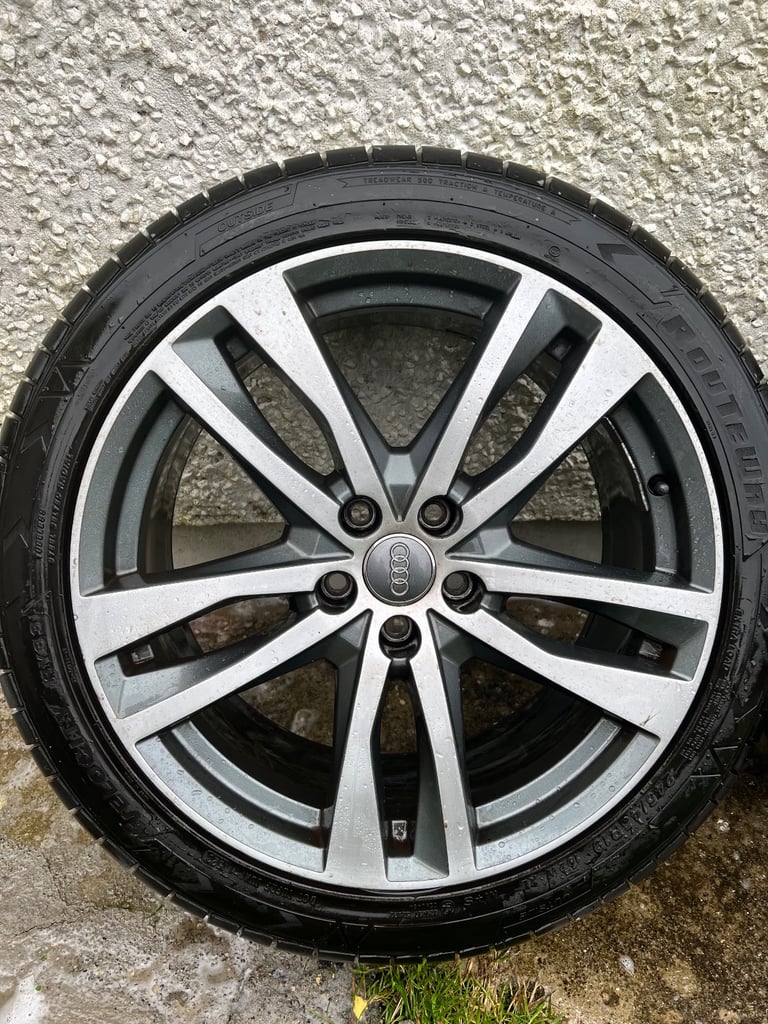 19” Audi a6 s-line alloys 