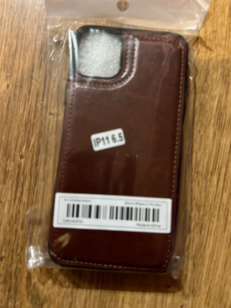 Iphone 11 Pro Max leather case Brand New