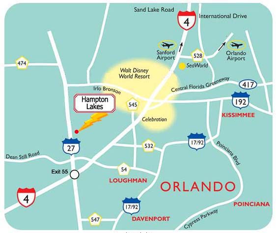 FLORIDA - 5 BEDROOM VILLA TO RENT - NEAR ORLANDO AND DISNEY ETC