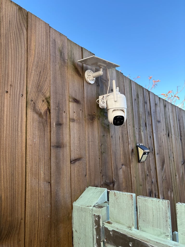 image for Solar powered security camera