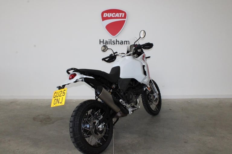 2025 Ducati Desert X, EX Demo, only 691 miles