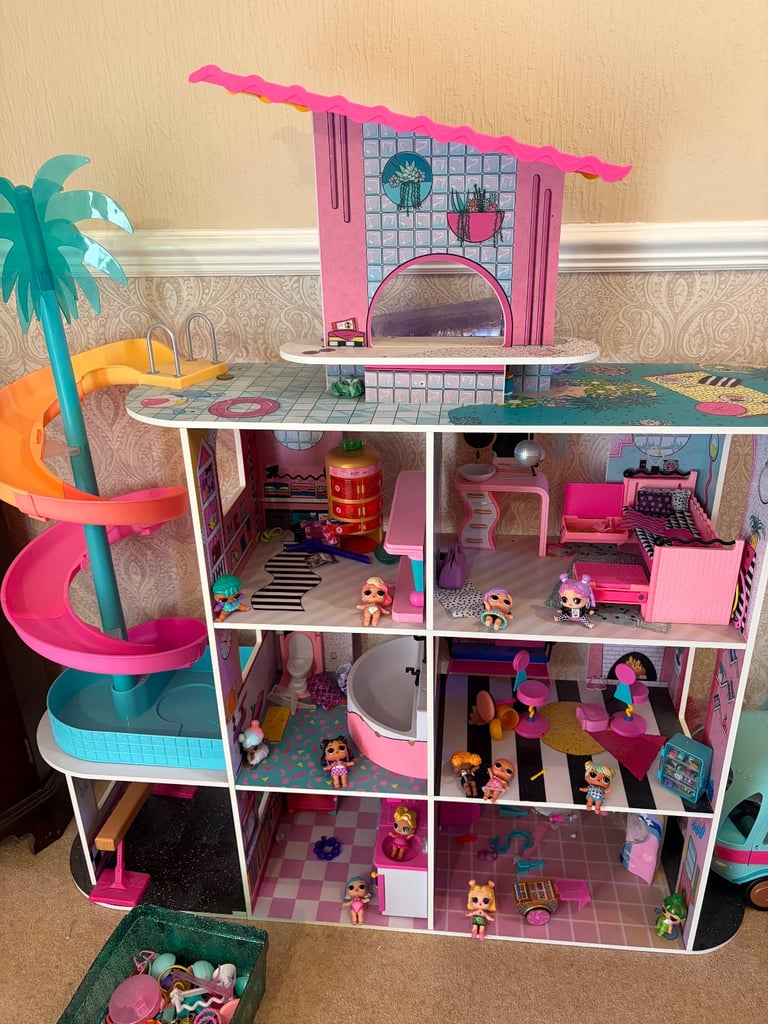 lol surprise doll house
