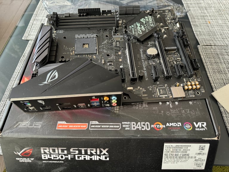 Asus motherboard Rog Strix B450F not working | in Oldham, Manchester |  Gumtree