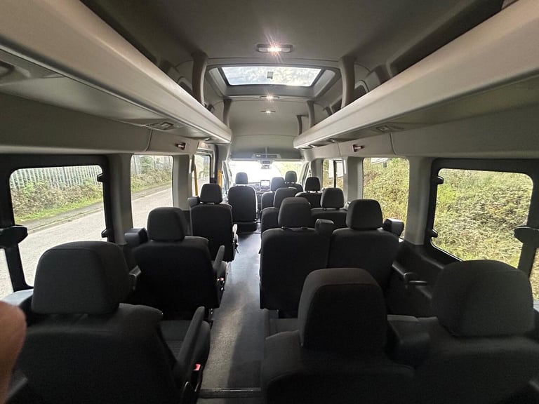 2019 69 FORD TRANSIT LEADER TREND XLWB L4H3 17 SEATER MINIBUS PSV TESTED!