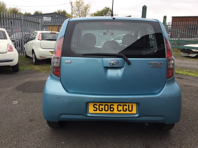 2006 Daihatsu Sirion 1.0 SE 5dr HATCHBACK Petrol Manual