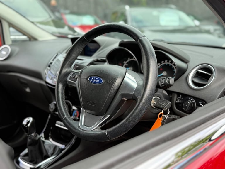 2017 Ford Fiesta 1.0T EcoBoost Zetec Euro 6 (s/s) 5dr HATCHBACK Petrol Manual