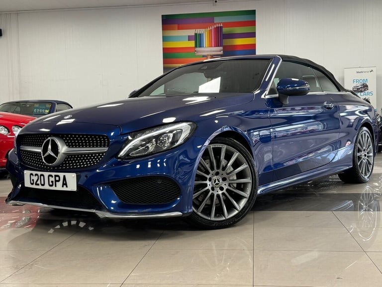 2017 G MERCEDES-BENZ C-CLASS 2.1 C220D AMG LINE CABRIOLET 2DR DIESEL G-TRONIC+ E