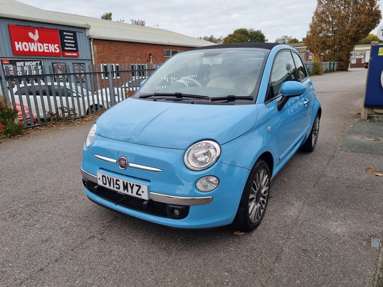 2015 Fiat 500C 1.2 Lounge 2dr [Start Stop] CONVERTIBLE Petrol Manual