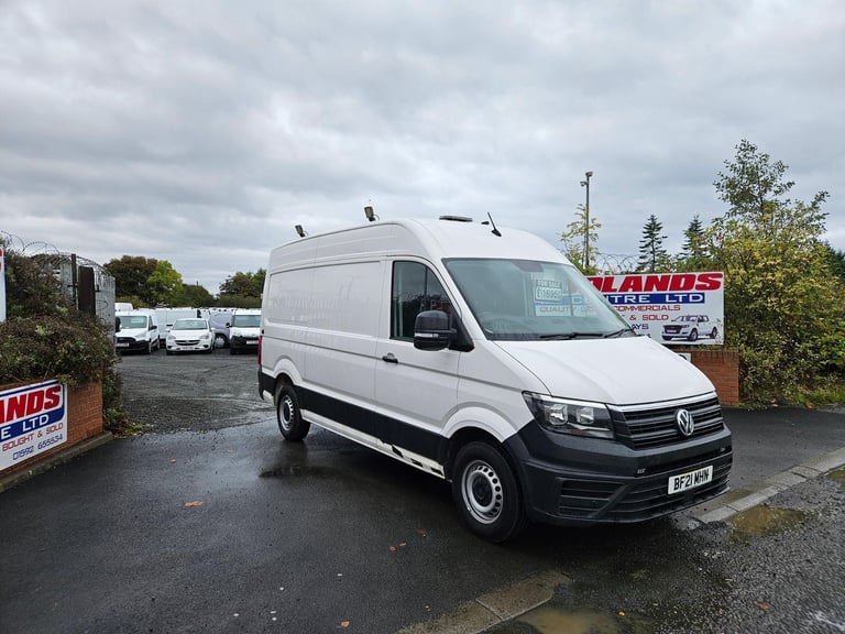 image for 2021 ON 21 PLATE VOLKSWAGEN CRAFTER CR35 TRENDLINE TDI 140BHP MWB DIESELVAN ULEZ