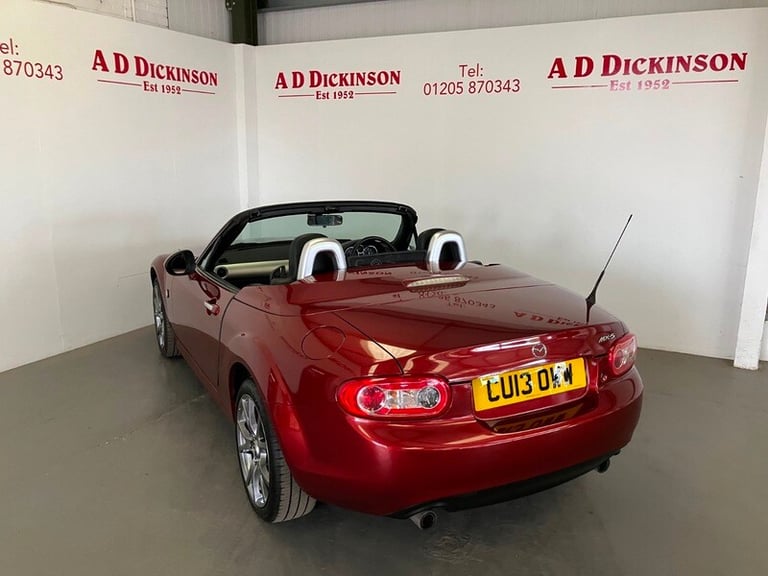 2013 Mazda MX-5 1.8i Venture Edition 2dr CONVERTIBLE PETROL Manual