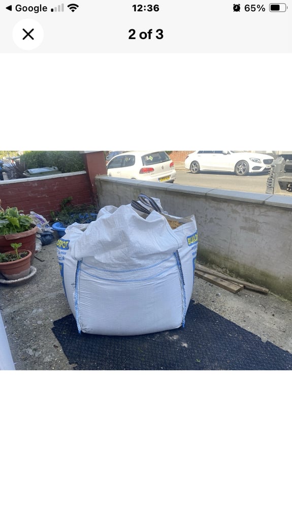 1 Tonne bags for sand gravel 
