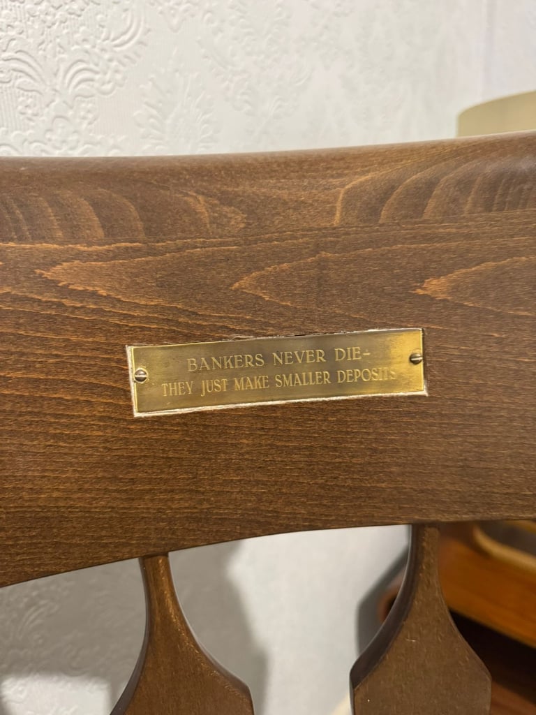 Vintage solid oak Rocking Chair. (rare find)