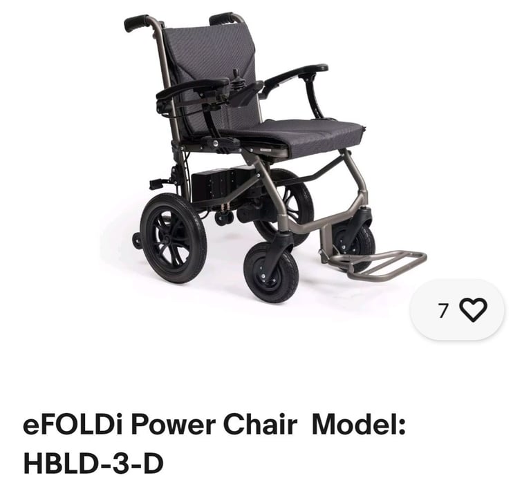 Efoldi Powered Wheelchair