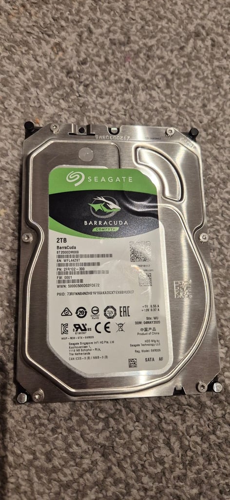 image for Seagate barracuda 2tb hard drive