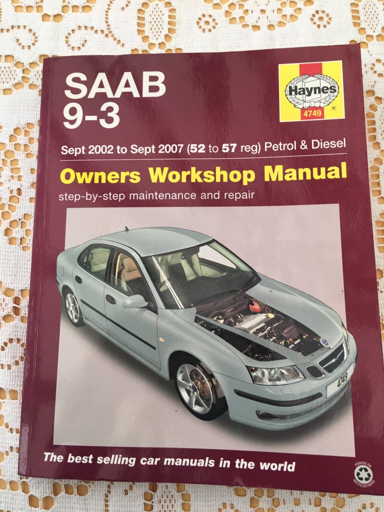 Saab 9-3 Haynes workshop manual