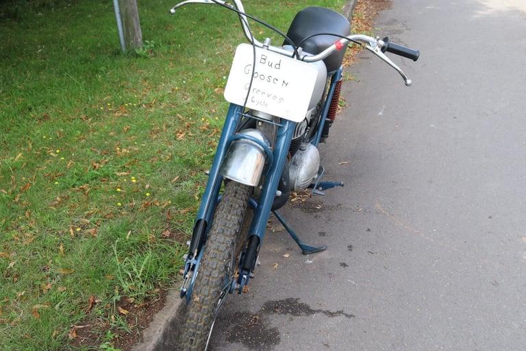Greeves Hawkstone 1961 Classic Motocross Twin Shock runs and rides