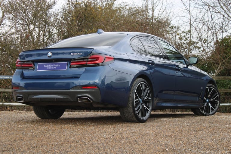 2021 BMW 5 Series 2.0 530e 12kWh M Sport Steptronic Euro 6 (s/s) 4dr SALOON Petrol/Electric Hybri...