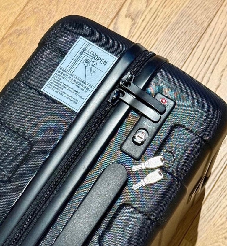 MUJI Cabin Hard Trolley Suitcase (36L) - Black / Great Condition /