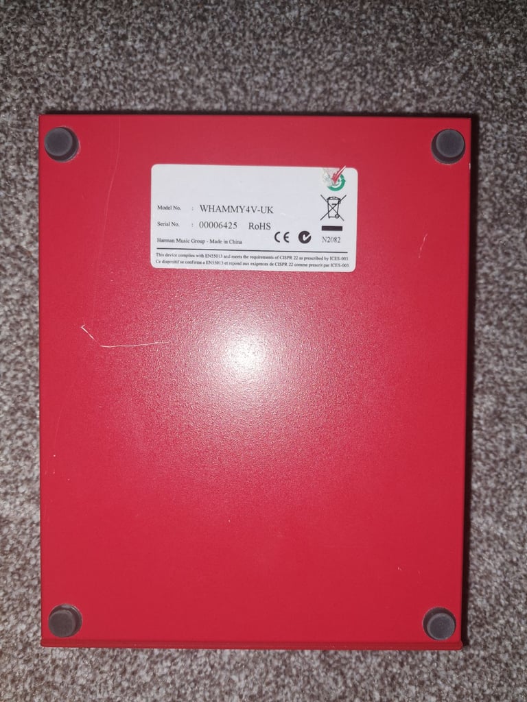 Digitech Whammy 4 pitch shifter guitar pedal