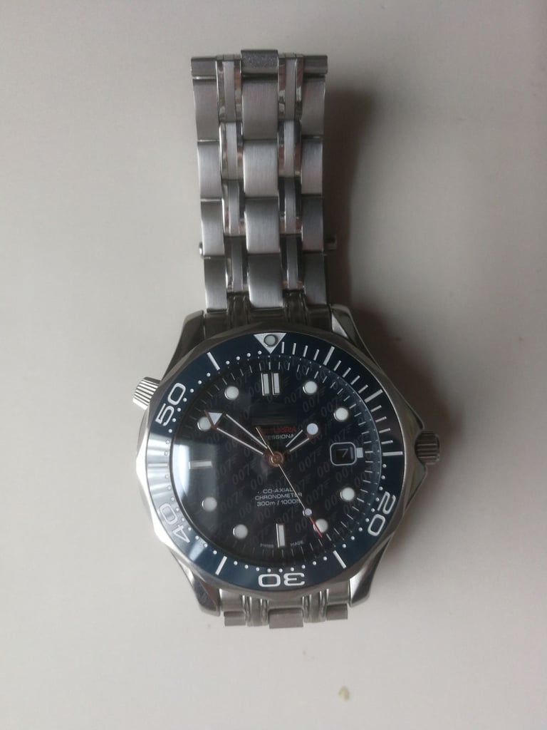 007 Seamaster homage automatic work watch NEW