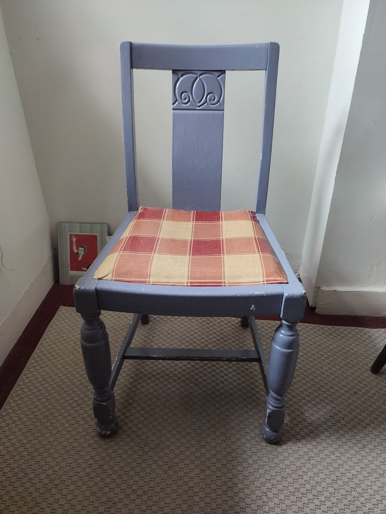 Two wooden chairs