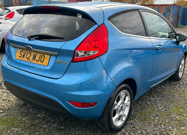 2012 Ford Fiesta 1.25 Zetec Hatchback 3dr Petrol Manual (129 g/km  81 bhp)