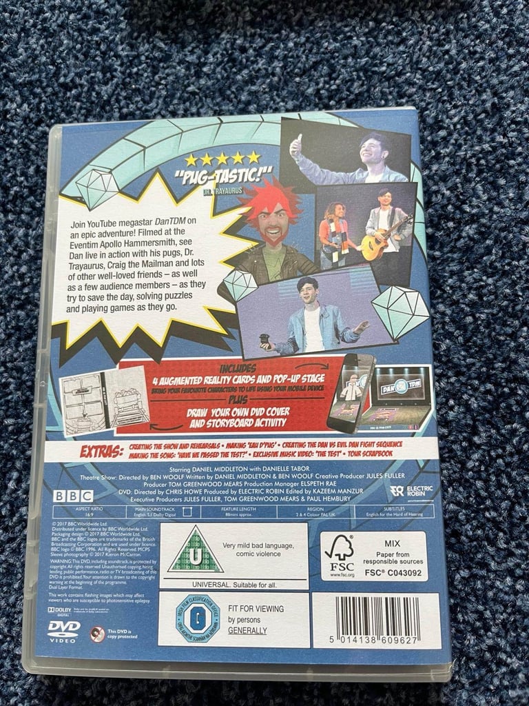 Dan TDM Book and DVD