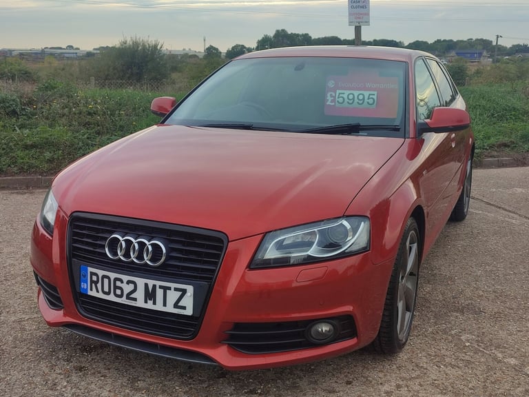 image for 2012 Audi A3 Sportback 2.0 TFSI Black Edition 5dr - 2 F/Owner + Full S/History -