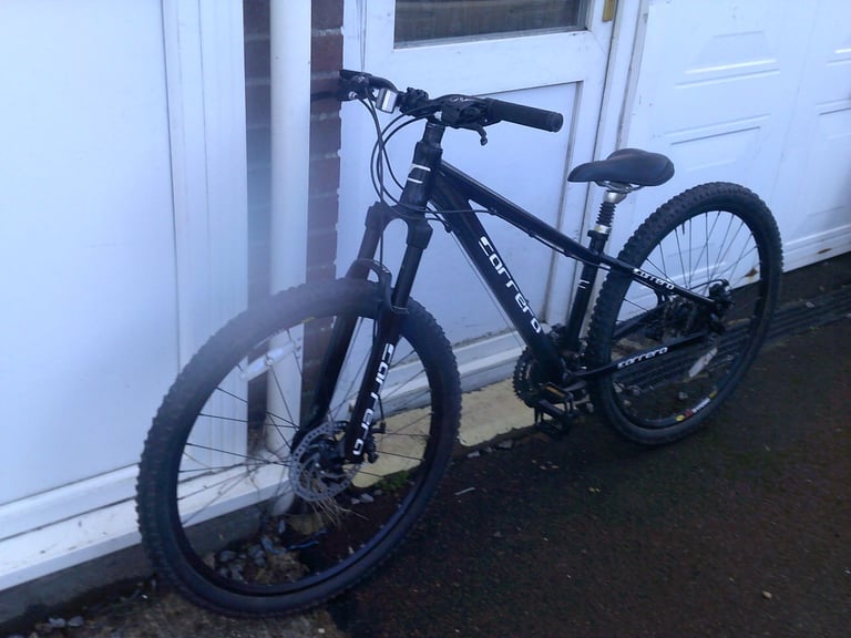 image for CARRERA ALUMINIUM BIKE WITH 26" WHEELS FULL DISC BRAKES  & F/SUSPENSION  (IDEAL FOR SMALLER PERSON)