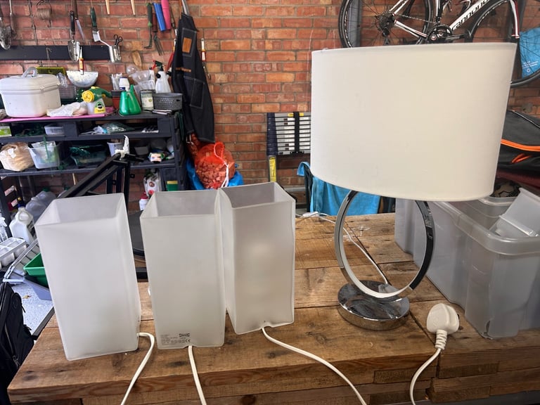 Dunelm LED table lamp