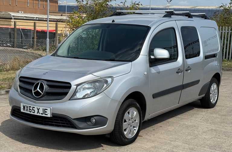 2015 Mercedes-Benz Citan X LWB DUALINER Crew Cab Window Van AC 6 Speed PANEL VAN Diesel Manual