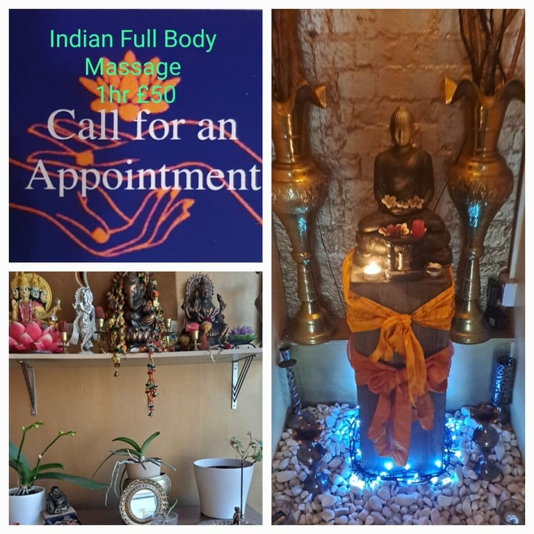 Indian full body Relaxation Massage in Angel London with Indian Therapists 