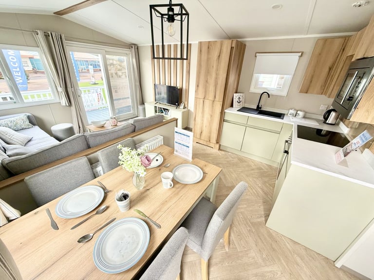 Stunning BRAND NEW static caravan package 3 bed 8 berth & st osyth clacton essex suffolk 